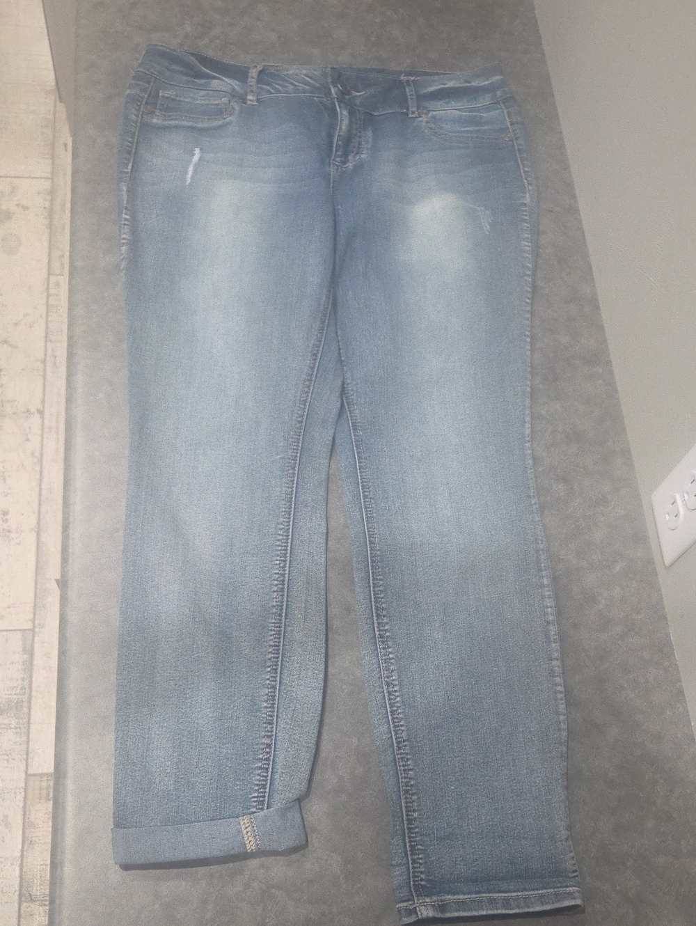 Maurices Light Blue Jeggings Jeans